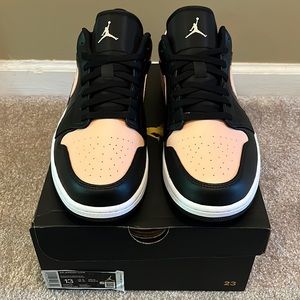 Air Jordan 1 Low Blk/Arctic Orange-White